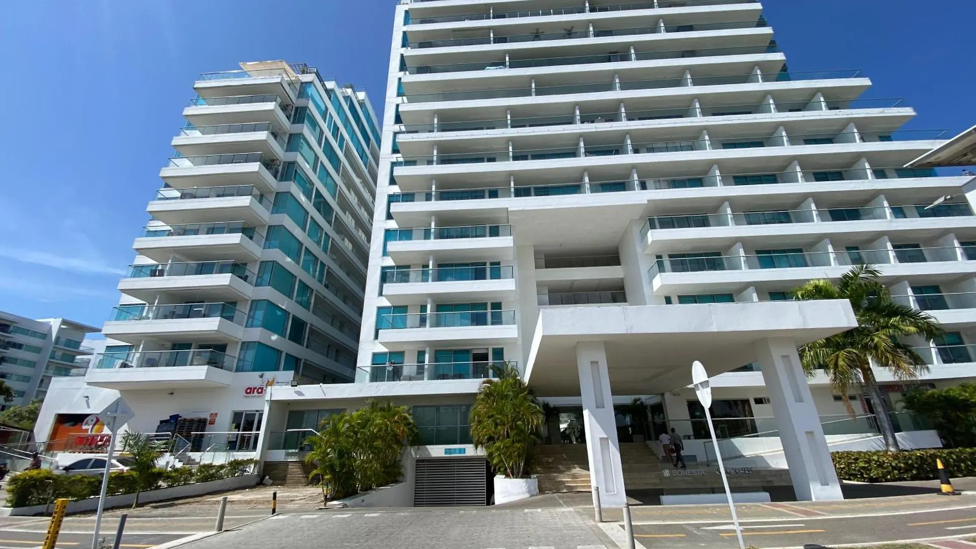 Apartmán Playa Boquilla -Condo Hotel Sonnesta Cartagena- Vista Hermosa A La Cienaga Piso Alto